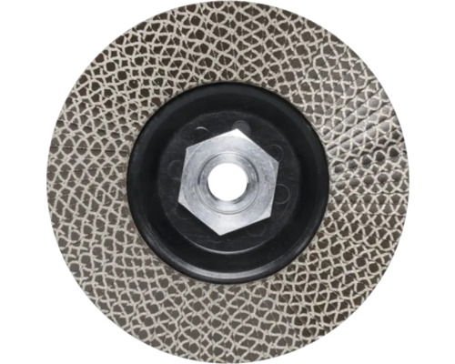 Meule abrasive avec fixation centrale hexagonale