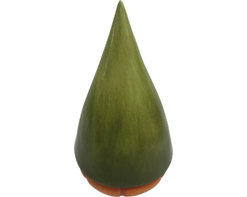 Figurine décorative gnome de jardin avec bonnet vert