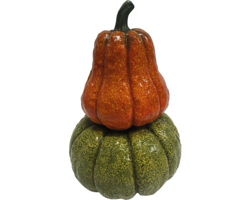 Citrouilles décoratives empilées pour décoration d''automne