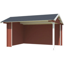 Holzunterstand mit Satteldach für den Aussenbereich