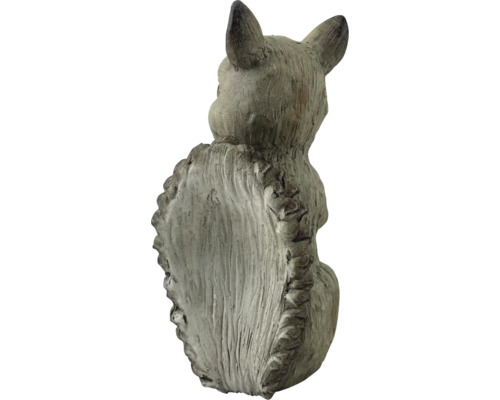 Dekorative Gartenfigur eines sitzenden Tieres