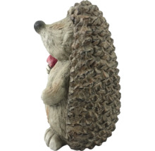 Dekorative Igel-Figur für den Garten, aus Stein gefertigt