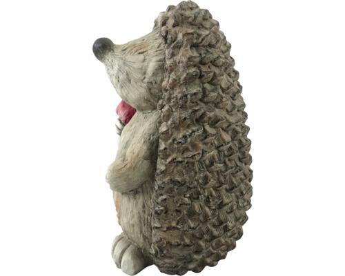 Dekorative Igel-Figur für den Garten, aus Stein gefertigt