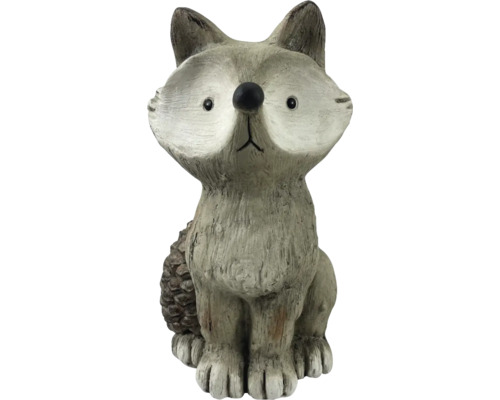 Dekofigur Fuchs aus Kunststein für den Aussenbereich
