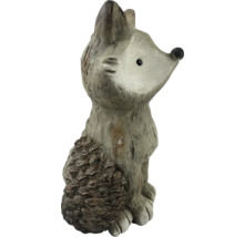 Dekorative Gartenfigur Igel aus Stein