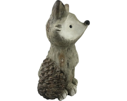 Dekorative Gartenfigur Igel aus Stein