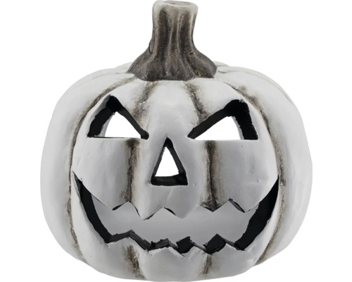 Halloween-Kürbis-Laterne mit geschnitztem Gesicht