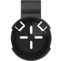 Schwarzer Getränkehalter zur Befestigung