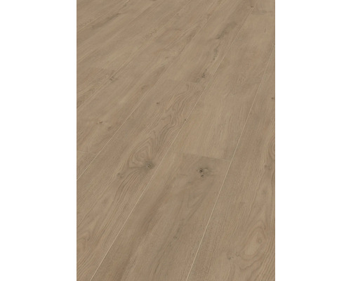 Gros plan d'un sol stratifié imitation bois