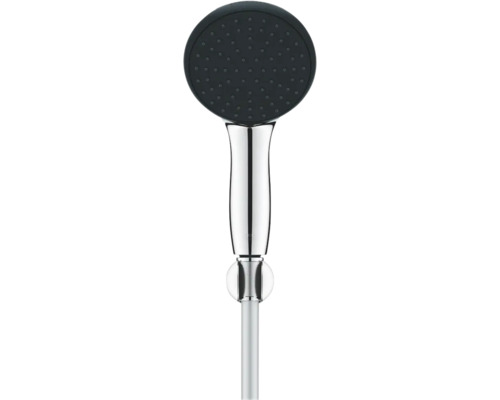 Brausekopf mit Chromgriff für Duschen