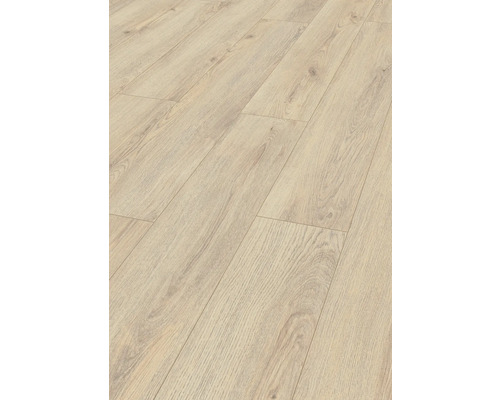 Gros plan d'un sol stratifié clair