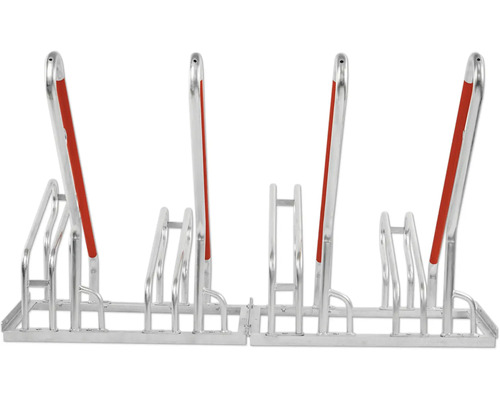 Fahrradständer aus Metall mit mehreren Stellplätzen