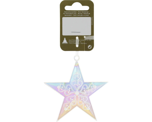 Weihnachtsbaumschmuck Stern zur Dekoration