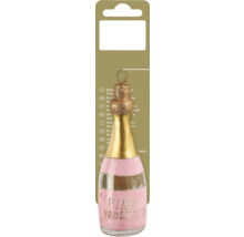 Pendentif décoratif en forme de bouteille de champagne