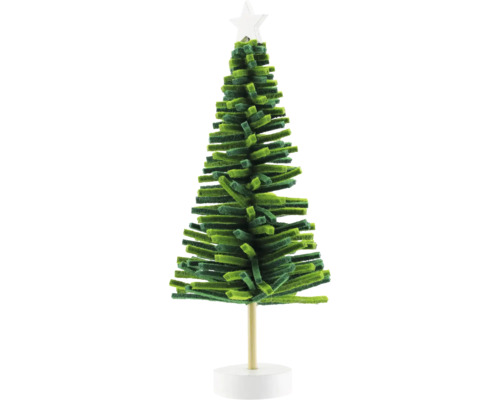 Dekorativer Weihnachtsbaum mit Stern