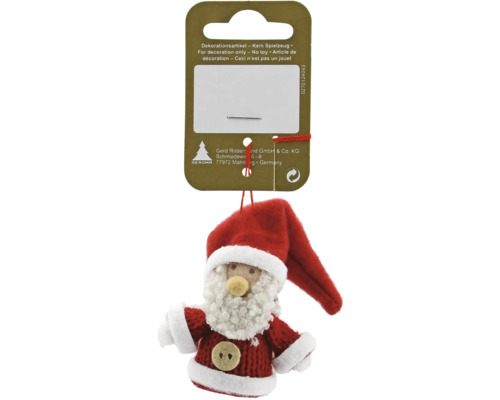 Weihnachtsmann zum Aufhängen als Dekorationsartikel