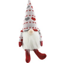 Figurine décorative nain avec bonnet et barbe