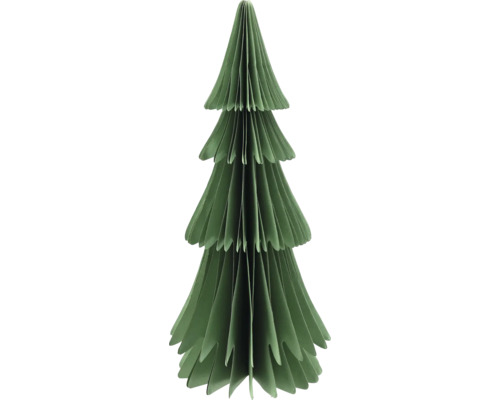 Dekorativer Weihnachtsbaum aus Papier