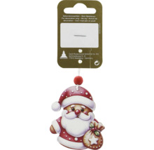 Santa Claus Christbaumschmuck auf Verpackung