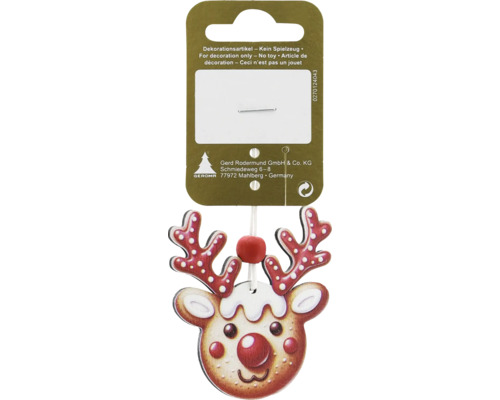 Weihnachtsbaumschmuck Rentier aus Holz