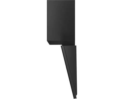 Meuble sous-lavabo noir