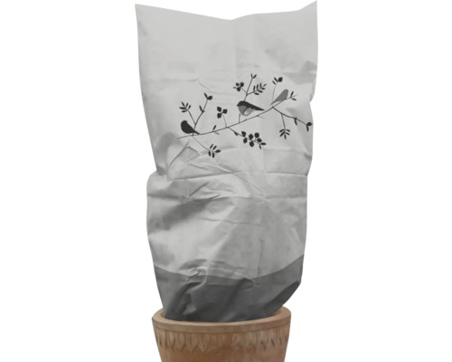 Housse de protection pour plantes avec motif d''oiseaux pour plantes en pot