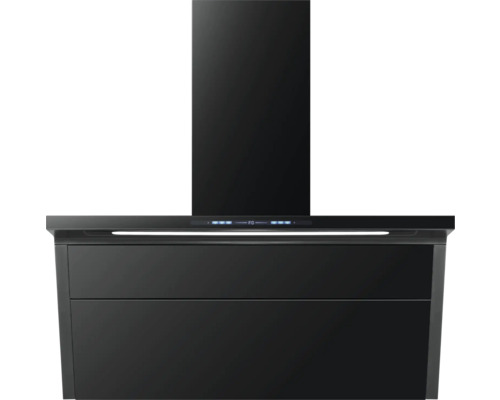 Hotte inclinée Wolkenstein WS55-90A++GCB lxp 89,8 x 37 cm noir