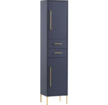 Armoire haute avec deux tiroirs et deux portes