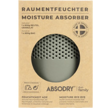 Absodry Raumentfeuchter inklusive 600 Gramm Beutel Granulat