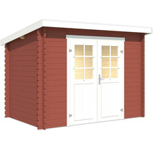 Abri de jardin en bois avec double porte