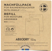 Absodry Raumentfeuchter Nachfüllpack mit Granulatbeuteln