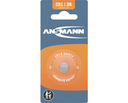 Ansmann CR1 3N Lithium Knopfzelle 3 Volt Verpackung