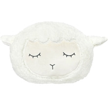 Kissen in Form eines schlafenden Lamms