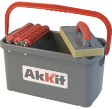 Fliesenleger Eimer mit Rollen und Schwammbrett