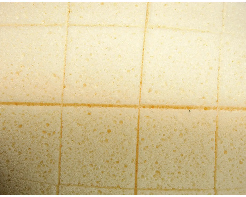 Akkit Ersatzbelag für Waschbrett XL Hydro Nahaufnahme einer zugeschnittenen Schaumstoffplatte