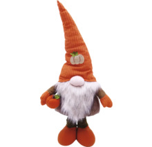 Nain d''automne décoratif avec bonnet et barbe comme décoration d''automne