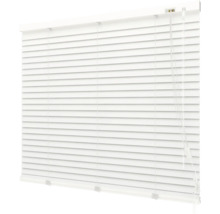 Store vénitien en alu SOLUNA DIM-OUT blanc 90x130 cm, avec 20% de lamelles supplémentaires pour un meilleur obscurcissement