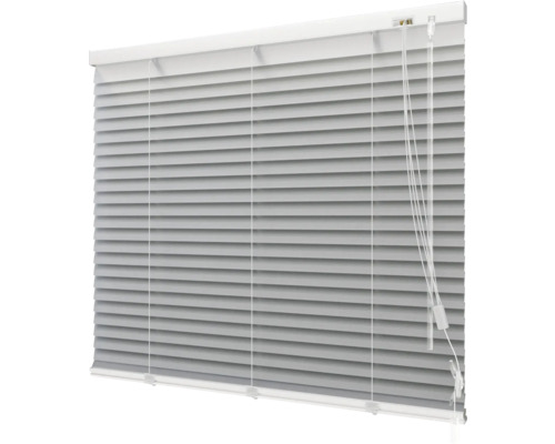 Store vénitien en alu SOLUNA DIM-OUT argent 40x130 cm, avec 20% de lamelles supplémentaires pour un meilleur obscurcissement Store vénitien en alu SOLUNA DIM-OUT argent 40x130 cm, avec 20% de lamelles supplémentaires pour un meilleur obscurcissement