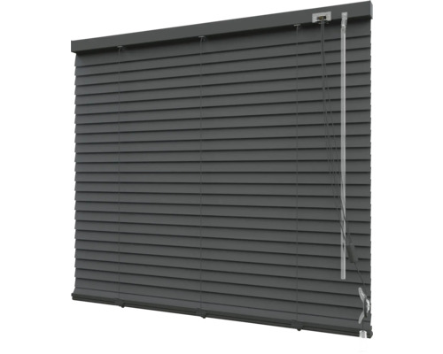 Store vénitien en alu SOLUNA DIM-OUT ardoise 40x130 cm, avec 20% de lamelles supplémentaires pour un meilleur obscurcissement Store vénitien en alu SOLUNA DIM-OUT ardoise 40x130 cm, avec 20% de lamelles supplémentaires pour un meilleur obscurcissement