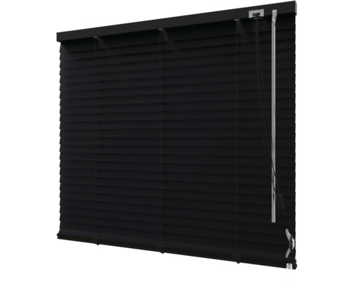Store vénitien en alu SOLUNA DIM-OUT noir 40x130 cm, avec 20% de lamelles supplémentaires pour un meilleur obscurcissement Store vénitien en alu SOLUNA DIM-OUT noir 40x130 cm, avec 20% de lamelles supplémentaires pour un meilleur obscurcissement