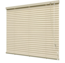 Store vénitien en alu SOLUNA DIM-OUT beige 40x130 cm, avec 20% de lamelles supplémentaires pour un meilleur obscurcissement