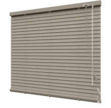 Store vénitien en alu SOLUNA DIM-OUT mocca 40x130 cm, avec 20% de lamelles supplémentaires pour un meilleur obscurcissement