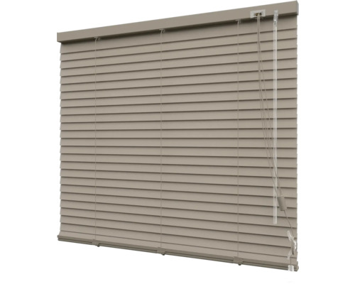Store vénitien en alu SOLUNA DIM-OUT mocca 40x130 cm, avec 20% de lamelles supplémentaires pour un meilleur obscurcissement Store vénitien en alu SOLUNA DIM-OUT mocca 40x130 cm, avec 20% de lamelles supplémentaires pour un meilleur obscurcissement