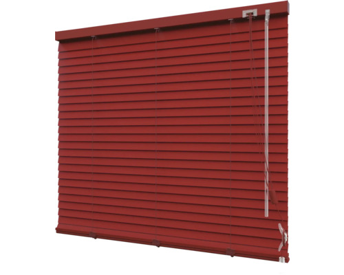 Store vénitien en alu SOLUNA DIM-OUT rouge 40x130 cm, avec 20% de lamelles supplémentaires pour un meilleur obscurcissement Store vénitien en alu SOLUNA DIM-OUT rouge 40x130 cm, avec 20% de lamelles supplémentaires pour un meilleur obscurcissement