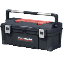 Boîte à outils en plastique avec logo Pattfield