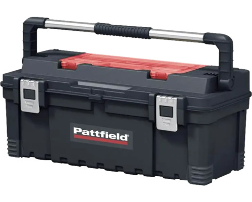 Boîte à outils en plastique avec logo Pattfield