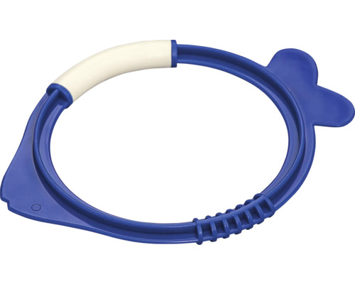 Anneau de préhension bleu avec poignées