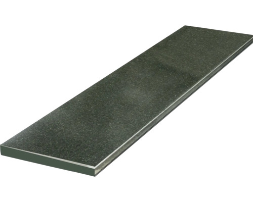 Fensterbank Gabbro Granit Schwarz 101x20x2 cm Arbeitsplatte aus Stein