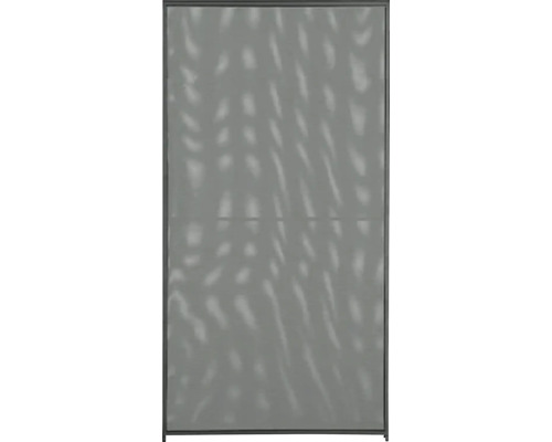 Mur Texteline Mirador 111 à un côté de 3,6 m pour pergola Classic, Deluxe anthracite Moustiquaire avec cadre
