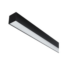 Schmale LED-Deckenleuchte in länglicher Bauform